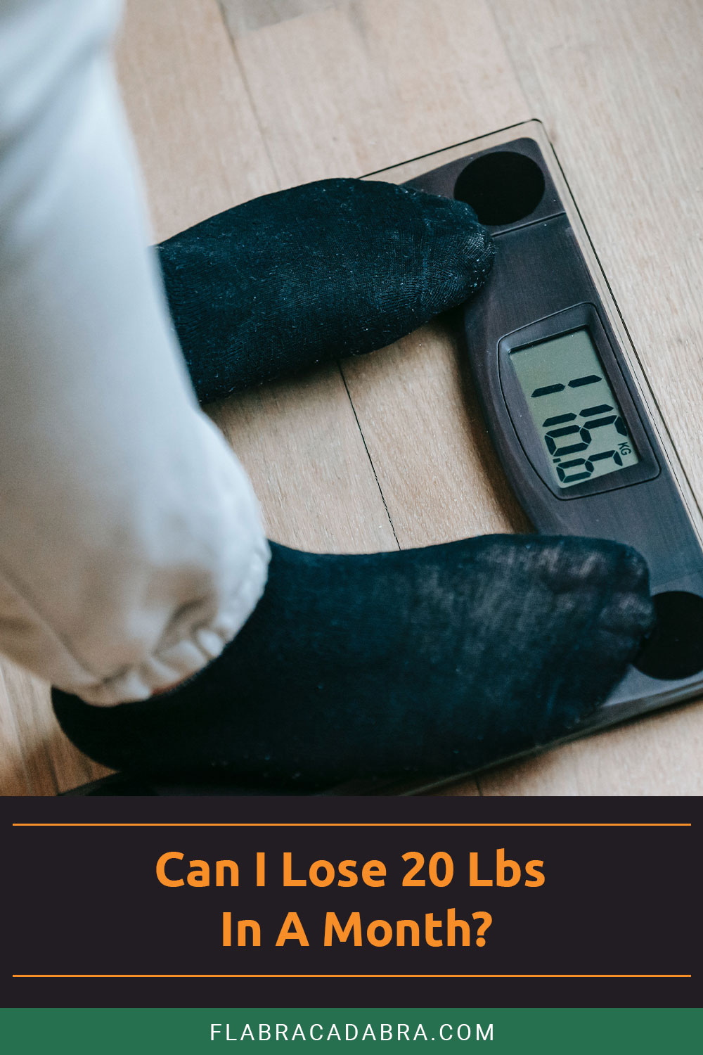 Can I Lose 20 Lbs In A Month?
